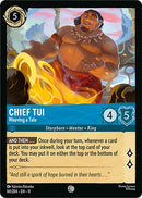 Image for Chief Tui - Weaving a Tale (161/204) (Winterspell) - Disney Lorcana