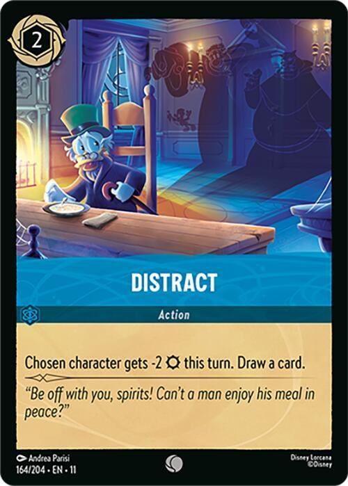 Image for Distract (164/204) (Winterspell) - Disney Lorcana