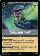 Image for Containment Unit (203/204) (Winterspell) - Disney Lorcana