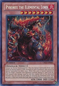 Pyrorex the Elemental Lord (CBLZ-EN040) [CBLZ]