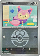 Image for Skitty (Love Ball) (165/217) (ME: Ascended Heroes) - Pokemon