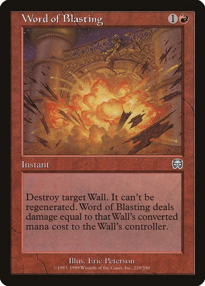 Word of Blasting (228) [MMQ]