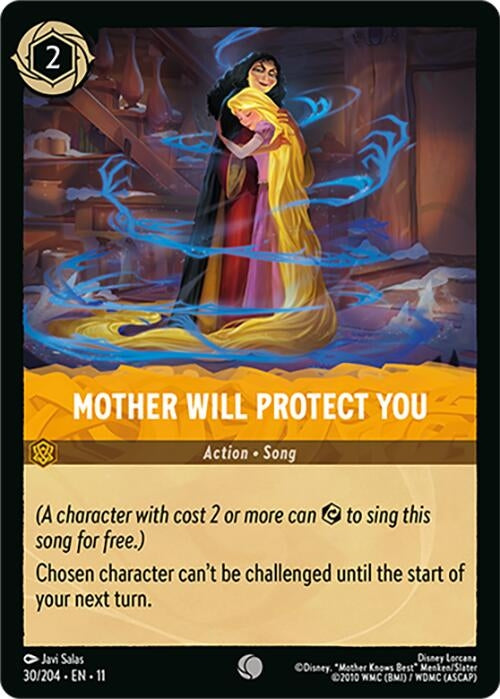 Image for Mother Will Protect You (30/204) (Winterspell) - Disney Lorcana