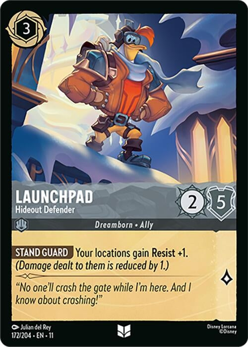 Image for Launchpad - Hideout Defender (172/204) (Winterspell) - Disney Lorcana