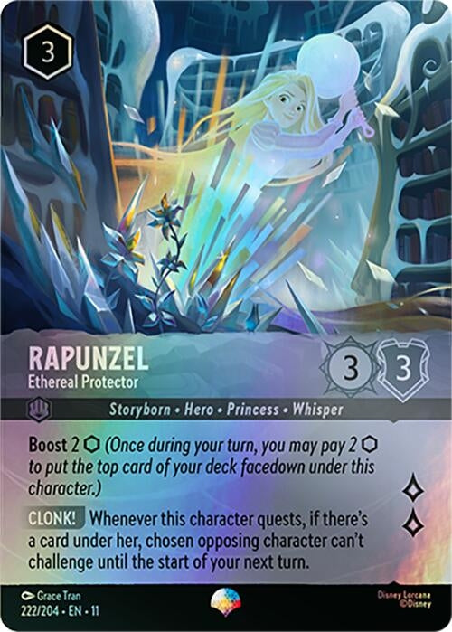 Image for Rapunzel - Ethereal Protector (Epic) (222/204) (Winterspell) - Disney Lorcana