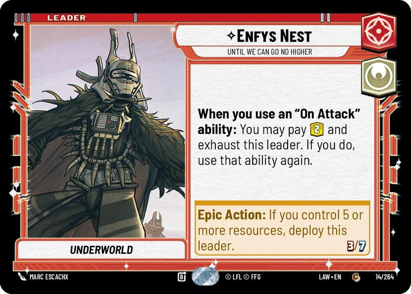 Image for Enfys Nest - Until We Can Go No Higher (14/264) (A Lawless Time) - Star Wars: Unlimited