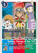 Image for Tommy, Takuya, & Zoe (AD1-020 R) (Advanced Booster Digimon Generation) (AD-01) - Digimon Card Game
