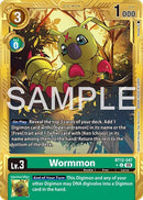 Image for Wormmon - BT12-047 (Gold Border) (BT12-047 U) (Advanced Booster Digimon Generation) (AD-01) - Digimon Card Game