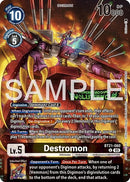 Image for Destromon (Evolution Cup 2026 Vol. 1 Participant) (BT21-060 U) (World Convergence) (BT-21) - Digimon Card Game