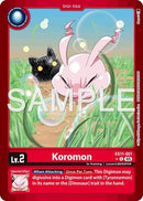 Image for Koromon (Limited Foil) (EX11-001 C) (Dawn of Liberator) - Digimon Card Game