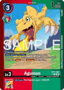 Image for Agumon (Limited Foil) (EX11-007 C) (Dawn of Liberator) - Digimon Card Game