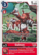 Image for Guilmon - EX2-008 (Reprint) (EX2-008 R) (Advanced Booster Digimon Generation) (AD-01) - Digimon Card Game
