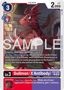 Image for Guilmon (X Antibody) (Reprint) (EX8-009 R) (Advanced Booster Digimon Generation) - Digimon Card Game