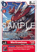 Image for WarGrowlmon - BT12-016 (Reprint) (BT12-016 R) (Advanced Booster Digimon Generation) - Digimon Card Game