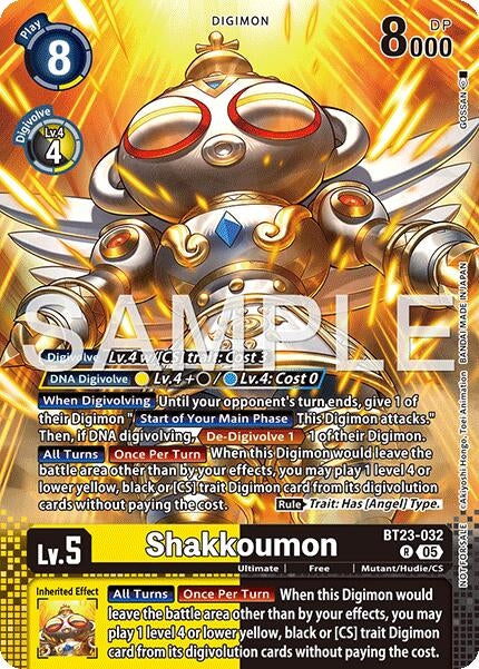 Image for Shakkoumon (Event Pack 9) (BT23-032 R) (Hackers' Slumber) - Digimon Card Game