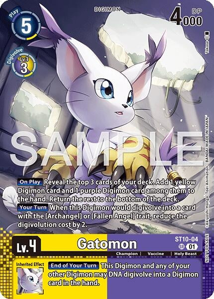 Image for Gatomon (Event Pack 9) (ST10-04 SR) (Starter Deck 10: Parallel World Tactician) - Digimon Card Game