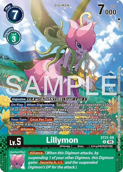 Image for Lillymon (Event Pack 9) (ST21-09 R) (Starter Deck 21: Hero of Hope) - Digimon Card Game