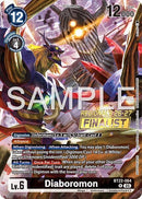 Image for Diaboromon (Regionals 26-27 Season 1 Finalist) (BT22-064 R) (Cyber Eden) - Digimon Card Game