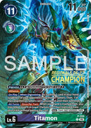 Image for Titamon (Regionals 26-27 Season 1 Champion) (P-209 P) (Digimon Promotion Cards) - Digimon Card Game