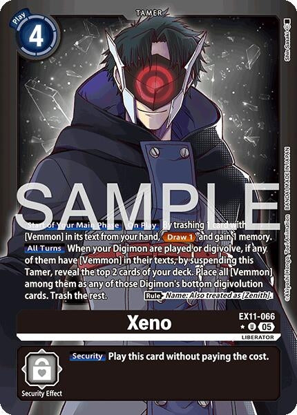 Image for Xeno (Limited Foil) (EX11-066 U) (Dawn of Liberator) (EX-11) - Digimon Card Game