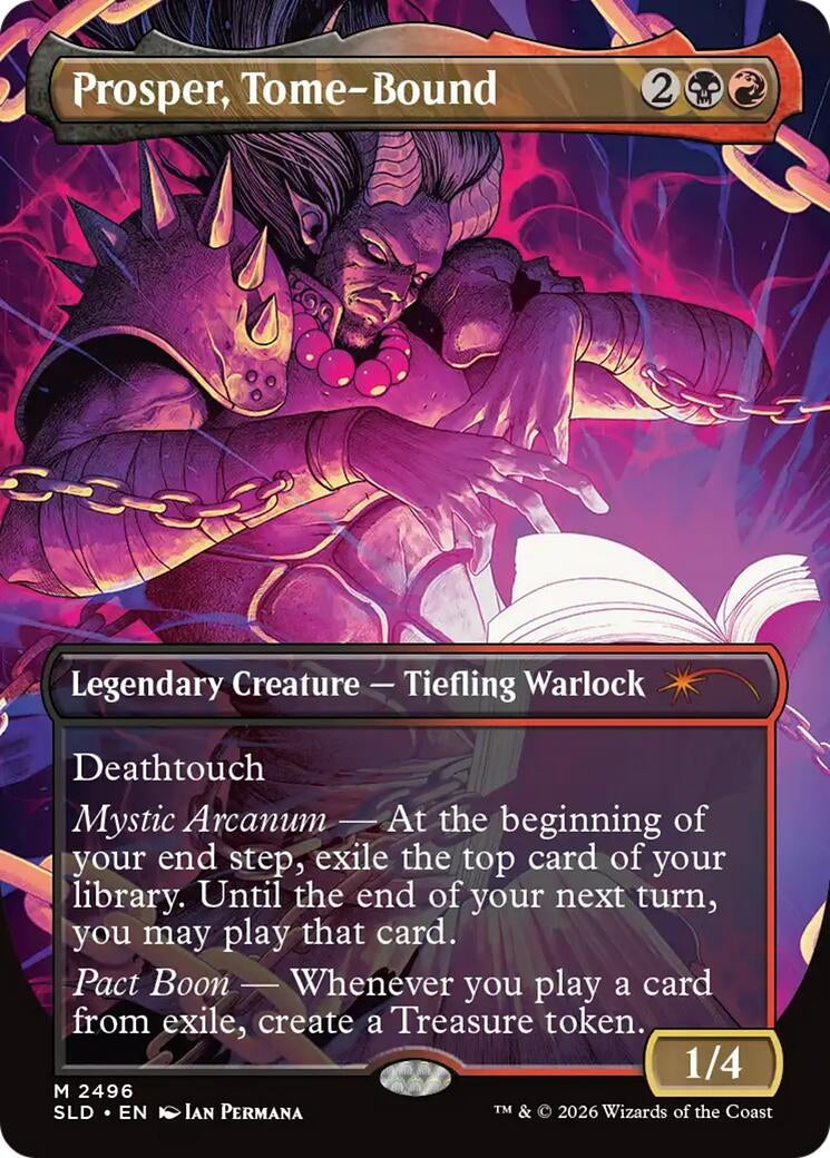 Image for Prosper, Tome-Bound (2496) (Secret Lair Drop Series) - Magic: The Gathering