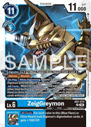 Image for ZeigGreymon (AD1-013 R) (Advanced Booster Digimon Generation) (AD-01) - Digimon Card Game