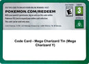 Image for Code Card - Mega Charizard Tin (Mega Charizard Y) (Miscellaneous Cards & Products) - Pokemon