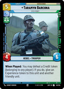 Image for Taramyn Barcona - Eyes Front! (40/264) (A Lawless Time) - Star Wars: Unlimited