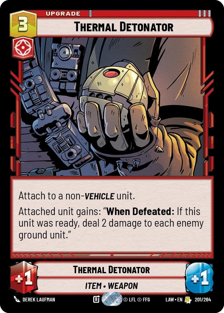 Image for Thermal Detonator (201/264) (A Lawless Time) - Star Wars: Unlimited
