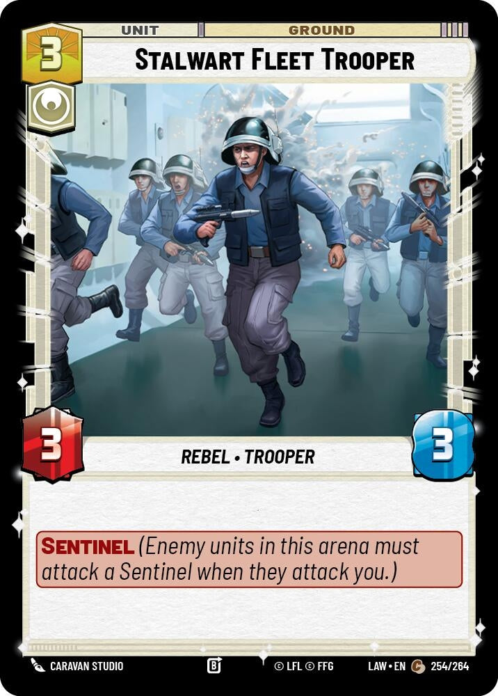 Image for Stalwart Fleet Trooper (254/264) (A Lawless Time) - Star Wars: Unlimited