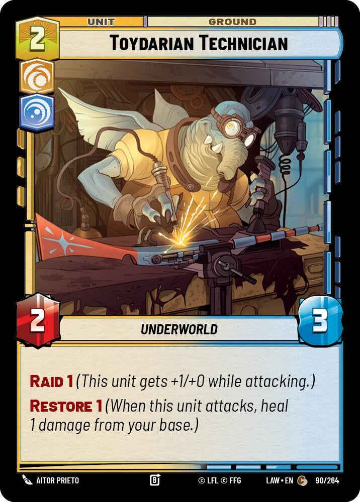 Image for Toydarian Technician (90/264) (A Lawless Time) - Star Wars: Unlimited