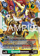 Image for QueenBeemon (EX11-034 R) (Dawn of Liberator Release Event Cards) (EX-11_PR) - Digimon Card Game