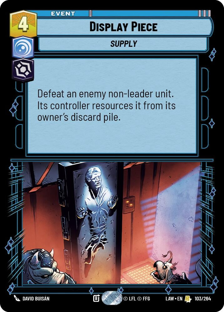 Image for Display Piece (103/264) (A Lawless Time) - Star Wars: Unlimited