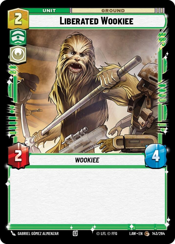 Image for Liberated Wookie (143/264) (A Lawless Time) - Star Wars: Unlimited