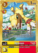 Image for Agumon - BT21-040 (Gold Border) (BT21-040 U) (Advanced Booster Digimon Generation) - Digimon Card Game
