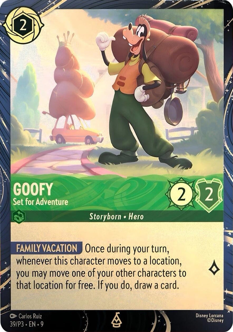 Image for Goofy - Set for Adventure (39) (Disney Lorcana Promo Cards) - Disney Lorcana