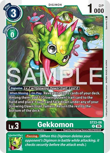 Image for Gekkomon (ST23-06 R) (Starter Deck 23: Beatbreak) (ST-23) - Digimon Card Game
