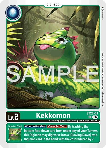 Image for Kekkomon (ST23-01 C) (Starter Deck 23: Beatbreak) (ST-23) - Digimon Card Game