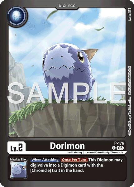 Image for Dorimon (P-176 P) (Limited Card Pack -Another Knight-) (LM-07) - Digimon Card Game