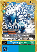 Image for Togemogumon (Gold Border) (BT16-021 C) (Advanced Booster Digimon Generation) - Digimon Card Game