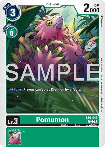Image for Ponumon (Reprint) (BT9-047 C) (Advanced Booster Digimon Generation) - Digimon Card Game