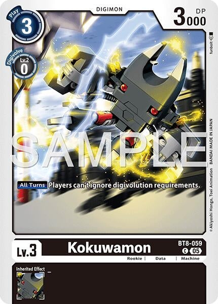 Image for Kokuwamon (Reprint) (BT8-059 C) (Advanced Booster Digimon Generation) - Digimon Card Game