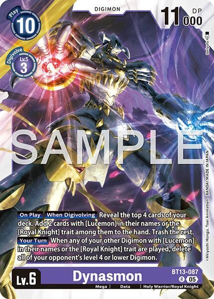 Image for Dynasmon - BT13-087 (Reprint) (BT13-087 R) (Advanced Booster Digimon Generation) (AD-01) - Digimon Card Game
