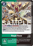 Image for Royal Base (P-181 P) (Limited Card Pack -Another Knight-) (LM-07) - Digimon Card Game