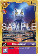 Image for Gammamon - BT21-010 (Gold Border) (BT21-010 U) (Advanced Booster Digimon Generation) (AD-01) - Digimon Card Game
