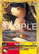 Image for Agumon - EX4-005 (Gold Border) (EX4-005 U) (Advanced Booster Digimon Generation) (AD-01) - Digimon Card Game