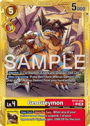 Image for GeoGreymon - BT12-038 (Gold Border) (BT12-038 C) (Advanced Booster Digimon Generation) (AD-01) - Digimon Card Game