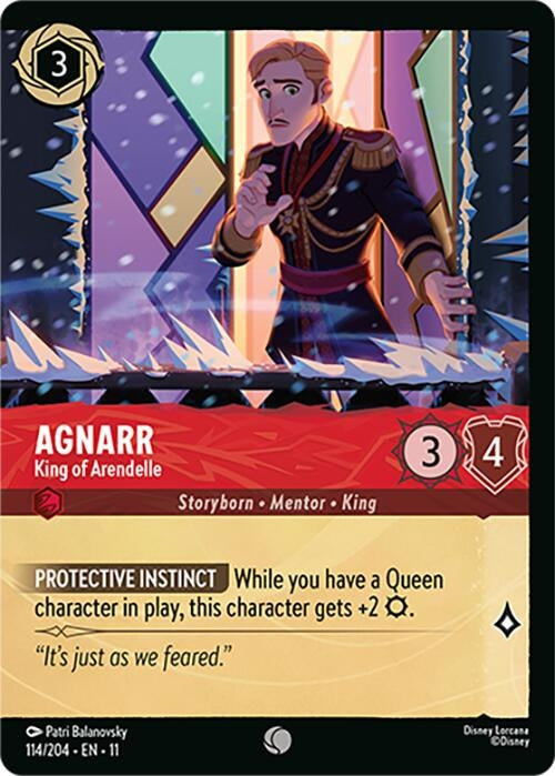 Image for Agnarr - King of Arendelle (Foil) (114/204) (Winterspell) - Disney Lorcana
