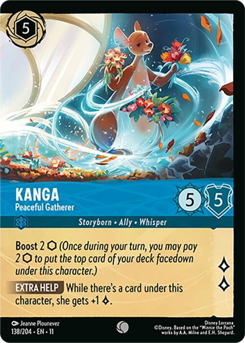 Image for Kanga - Peaceful Gatherer (Foil) (138/204) (Winterspell) - Disney Lorcana