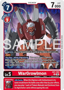 Image for WarGrowlmon - AD1-003 (AD1-003 R) (Advanced Booster Digimon Generation) - Digimon Card Game